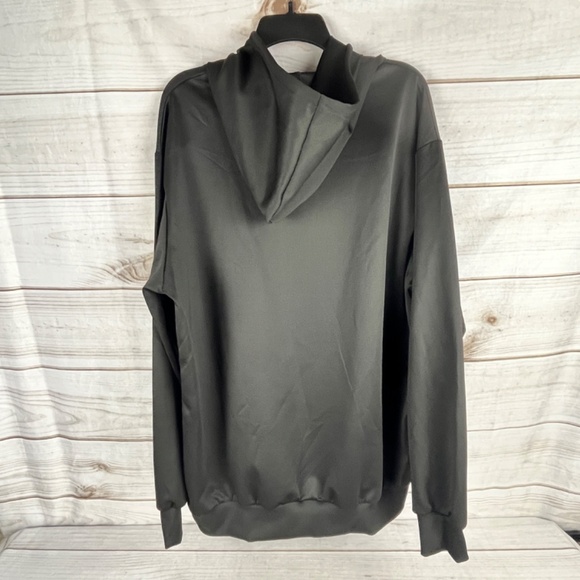 Tesla Size 3XL Black Red Logo Pullover Hoodie Polyester EV Electric Musk Cars - Picture 5 of 5